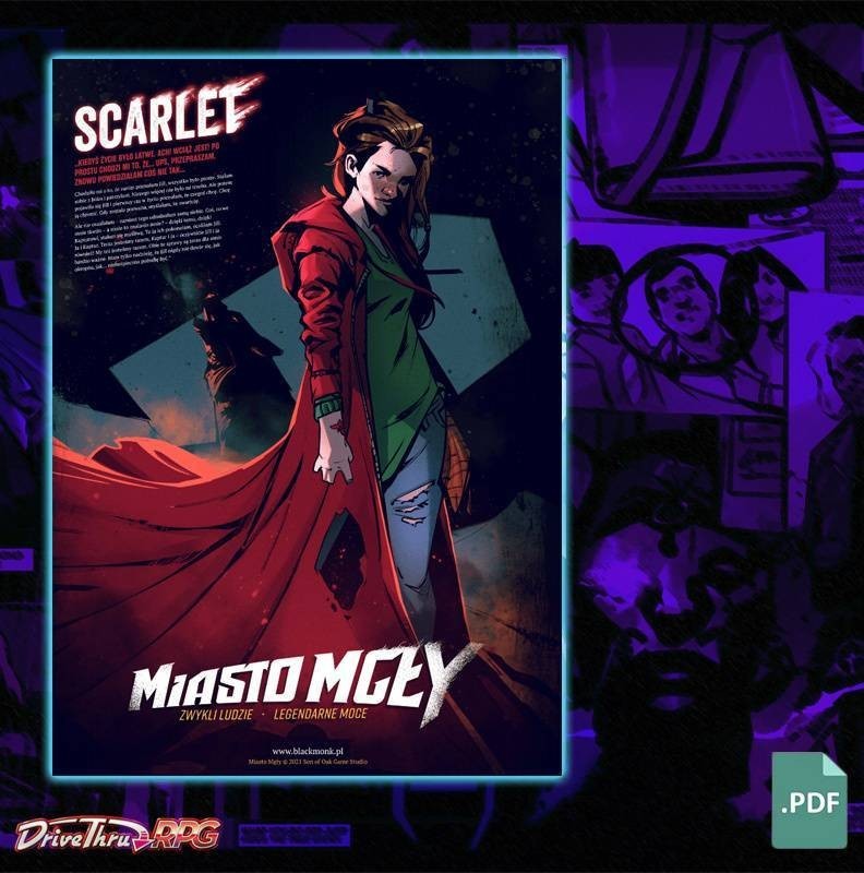 Miasto Mgły: Scarlet - karta postaci