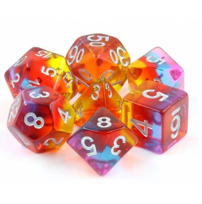 Zestaw Kości - Tęczowe - Sweterek Mabel - Black Monk: Gry Fabularne (RPG)!