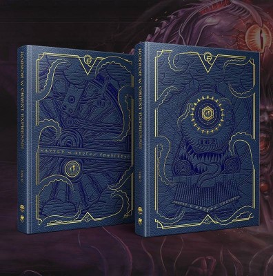 Zestaw: Zew Cthulhu: Horror w Orient Expressie 7ed. - Edycja Ekskluzywna - Black Monk: Gry Fabularne (RPG)!