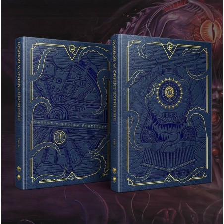 Zestaw: Zew Cthulhu: Horror w Orient Expressie 7ed. - Edycja Ekskluzywna - Black Monk: Gry Fabularne (RPG)!