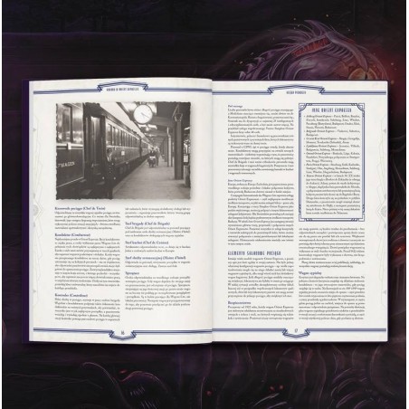 Zestaw: Zew Cthulhu: Horror w Orient Expressie 7ed. - Edycja Limitowana - Black Monk: Gry Fabularne (RPG)!