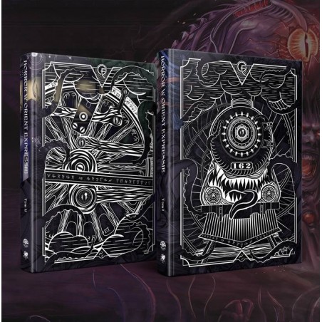 Zestaw: Zew Cthulhu: Horror w Orient Expressie 7ed. - Edycja Limitowana - Black Monk: Gry Fabularne (RPG)!