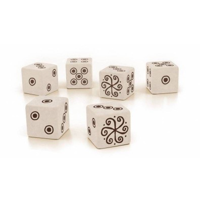 Vaesen Nordic Horror Dice Set - Black Monk: Gry Fabularne (RPG)!
