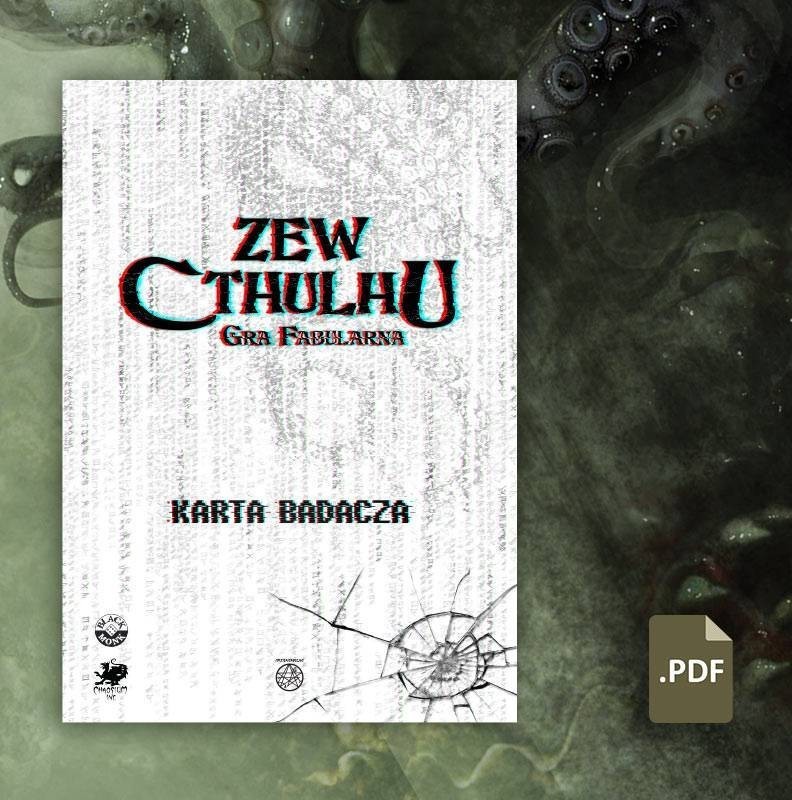 PDF Zew Cthulhu: Karta Badacza -...