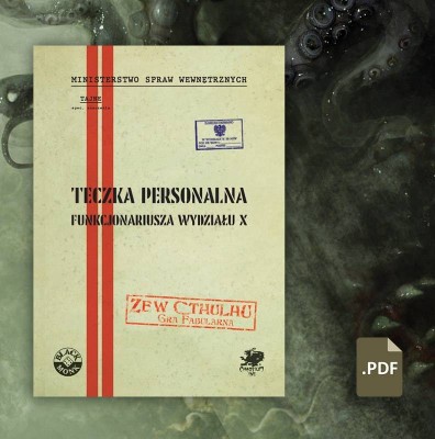 Zew Cthulhu: Karta Badacza PRL - Black Monk: Gry fabularne (RPG)!