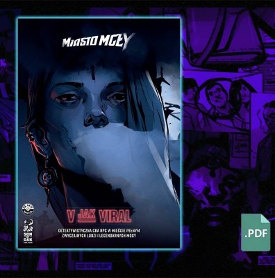 Miasto Mgły: V jak Viral - przygoda - Black Monk: Gry fabularne (RPG)!