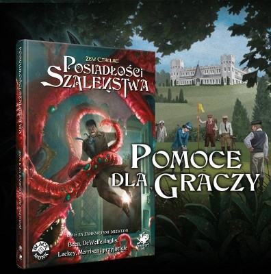 Zew Cthulhu: Posiadłości Szaleństwa Tom I - Materiały do scenariuszy | Black Monk: Gry fabularne (RPG)!