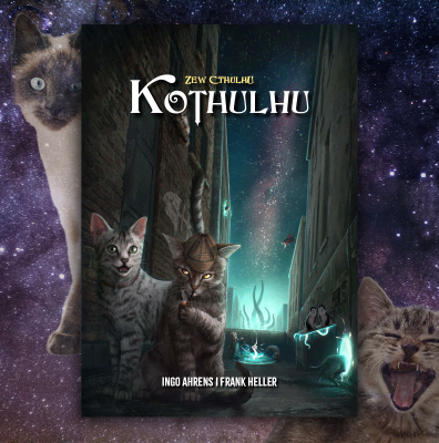 Zew Cthulhu: Kothulhu - Na aksamitnych łapkach po śladach Cthulhu - Black Monk: Gry Fabularne (RPG)!