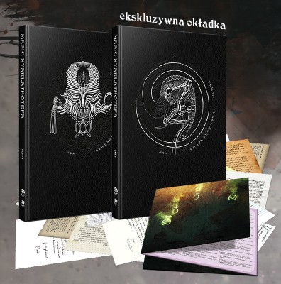 Maski Nyarlathotepa - Edycja Ekskluzywna - Black Monk: gry fabularne (RPG)!