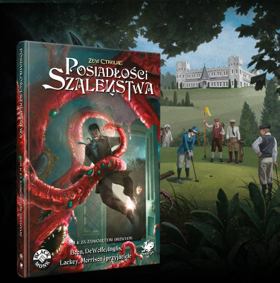 Posiadłości szaleństwa tom I - Black Monk: gry fabularne (RPG)!