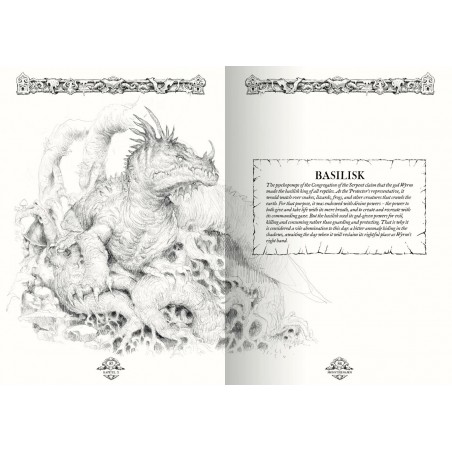 Forbidden Lands - Book of Beasts  - Black Monk: gry fabularne (RPG)!