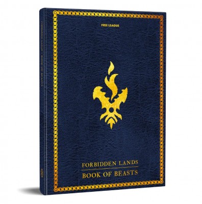 Forbidden Lands - Book of Beasts  - Black Monk: gry fabularne (RPG)!