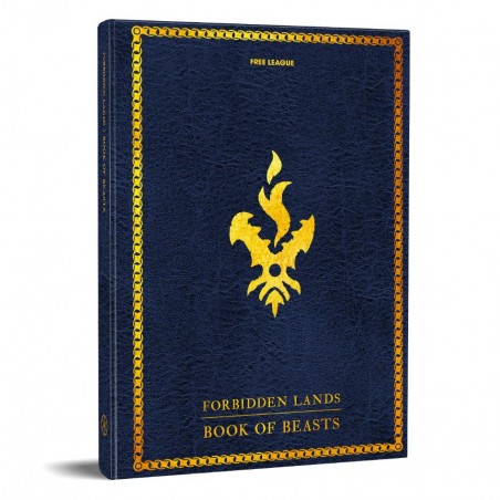 Forbidden Lands - Book of Beasts  - Black Monk: gry fabularne (RPG)!