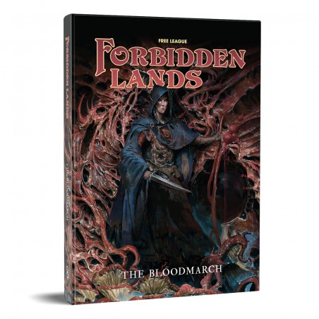 Forbidden Lands - The Bloodmarch Campaign Book  - Black Monk: gry fabularne (RPG)!