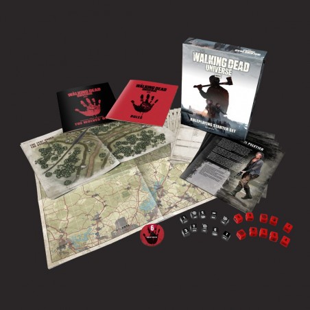 The Walking Dead Universe RPG Starter Set + PDF  - Black Monk: Gry Fabularne (RPG)!