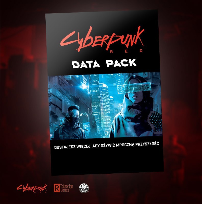 Cyberpunk RED: Data Pack i Ekran Mistrza Gry - USZKODZONY