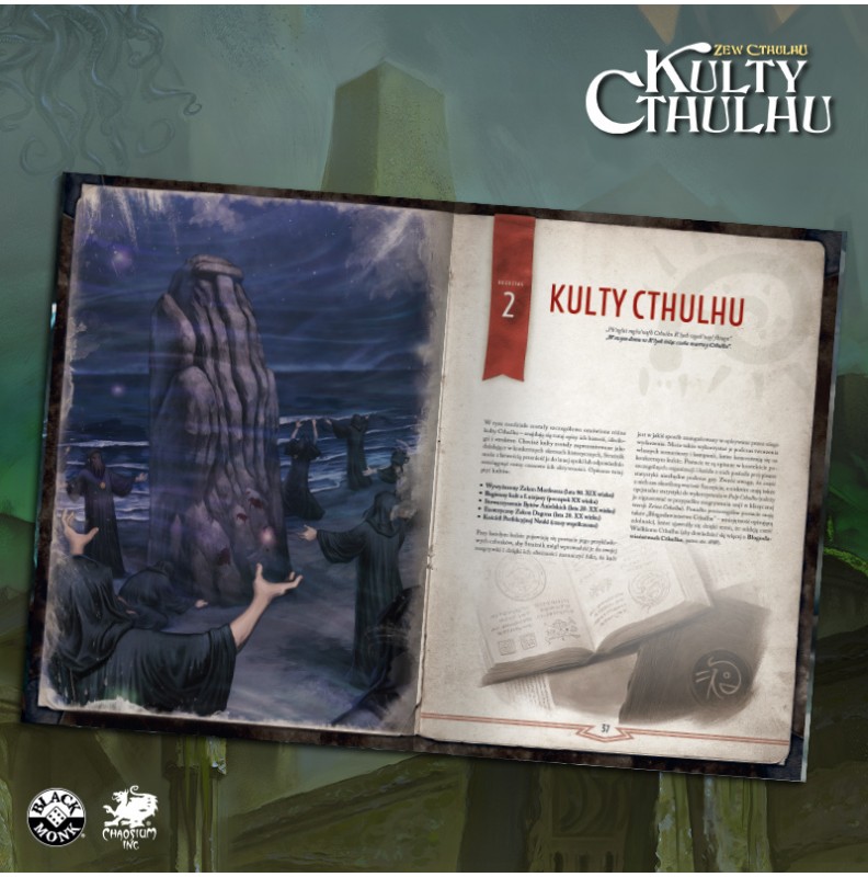 Zew Cthulhu: Kulty Cthulhu + PDF - USZKODZONY