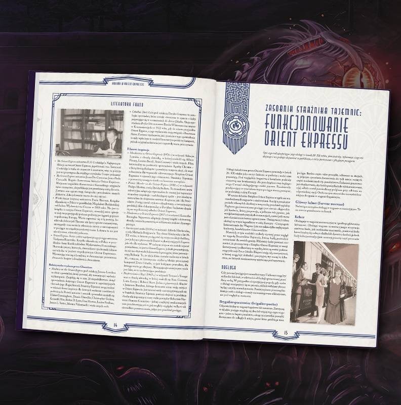 Zew Cthulhu: Horror w Orient Expressie 7ed. - Edycja Ekskluzywna + PDF - USZKODZONY