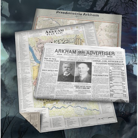 Zew Cthulhu: Arkham - Edycja Ekskluzywna + PDF  - Black Monk: gry fabularne (RPG)!