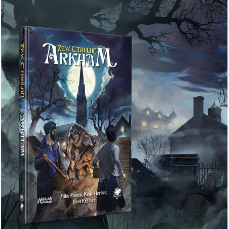 Zew Cthulhu: Arkham + PDF  - Black Monk: gry fabularne (RPG)!