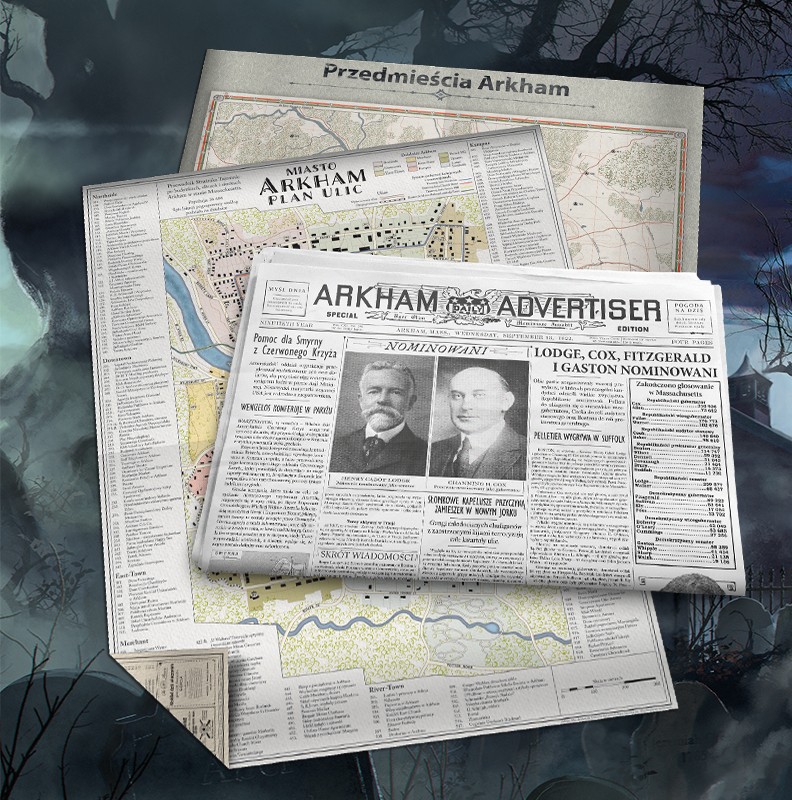 Zew Cthulhu: Arkham + PDF