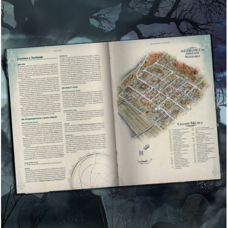 Zew Cthulhu: Arkham - Edycja Limitowana + PDF  - USZKODZONY  - Black Monk: gry fabularne (RPG)!