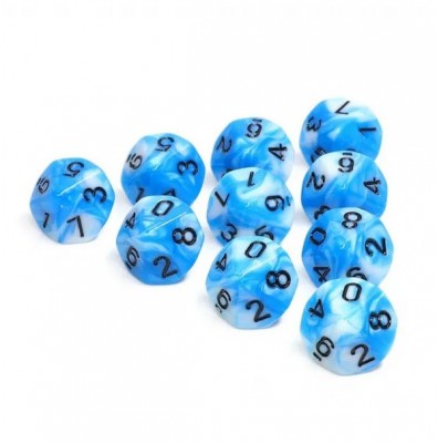 Kości K10 - Lody Antarktydy - Black Monk: Gry Fabularne (RPG)!