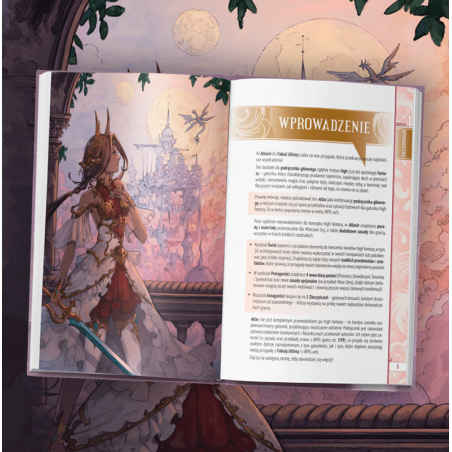 Fabula ultima: Atlas high Fantasy - Edycja Ekskluzywna  - Black Monk: gry fabularne (RPG)!