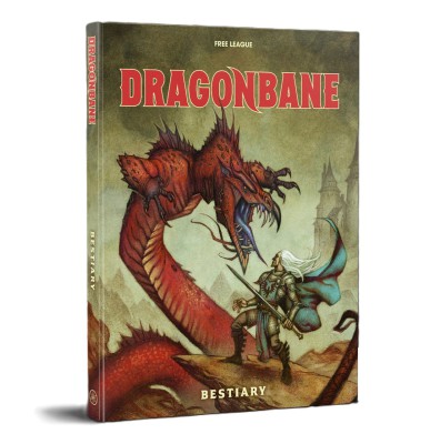 Dragonbane Bestiary - Black Monk: Gry Fabularne (RPG)!