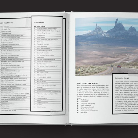 The Electric State - Core Rulebook - Black Monk: Gry Fabularne (RPG)!