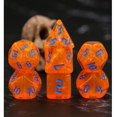 Zestaw Kości - Galaktyczne - Planeta Halloween - Black Monk: Gry Fabularne (RPG)!