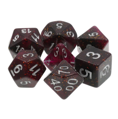 Zestaw Kości - Galaktyczne - Mroczne Sny - Black Monk: Gry Fabularne (RPG)!