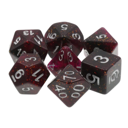 Zestaw Kości - Galaktyczne - Mroczne Sny - Black Monk: Gry Fabularne (RPG)!