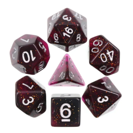 Zestaw Kości - Galaktyczne - Mroczne Sny - Black Monk: Gry Fabularne (RPG)!