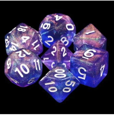 Zestaw Kości - Galaktyczne - Głębia Galaktyki - Black Monk: Gry Fabularne (RPG)!