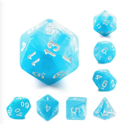 Zestaw Kości - Abyss - Mroźny Świt - Black Monk: Gry Fabularne (RPG)!