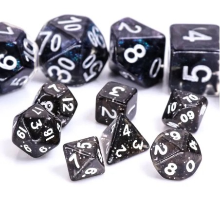 Zestaw Kości - MINI- Mrok Gwiazd - Black Monk: Gry Fabularne (RPG)!