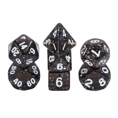 Zestaw Kości - MINI- Mrok Gwiazd - Black Monk: Gry Fabularne (RPG)!