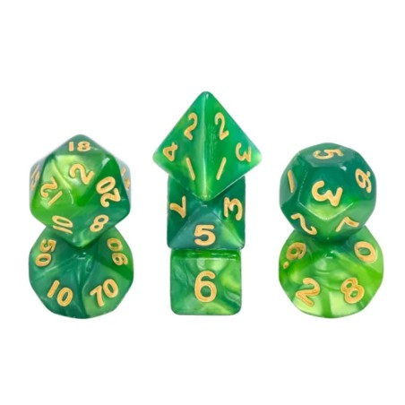 Zestaw Kości - MINI- Głębia Cthulhu - Black Monk: Gry Fabularne (RPG)!