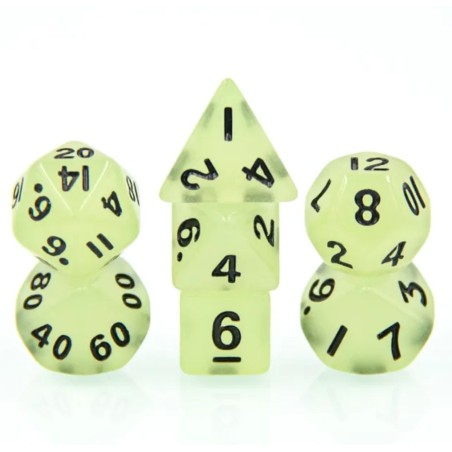 Zestaw Kości - MINI- Toksyczna Woda - Black Monk: Gry Fabularne (RPG)!