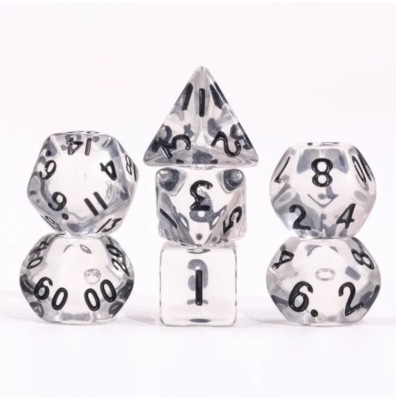 Zestaw Kości - MINI- Zwierciadło Duszy - Black Monk: Gry Fabularne (RPG)!