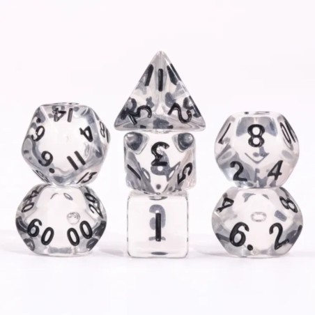 Zestaw Kości - MINI- Zwierciadło Duszy - Black Monk: Gry Fabularne (RPG)!