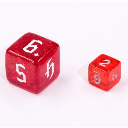 Zestaw Kości - MINI- Rubiny Południa - Black Monk: Gry Fabularne (RPG)!