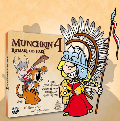 Munchkin 4: Rumaki Do Paki - Black Monk: imprezowe gry planszowe!