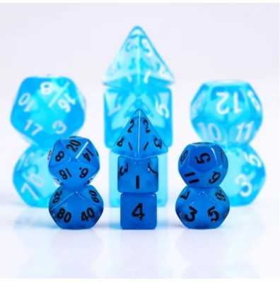 Zestaw Kości - MINI- Księżyc Lofotów - Black Monk: Gry Fabularne (RPG)!