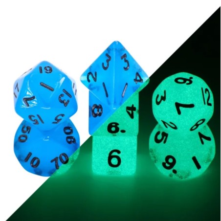 Zestaw Kości - MINI- Księżyc Lofotów - Black Monk: Gry Fabularne (RPG)!