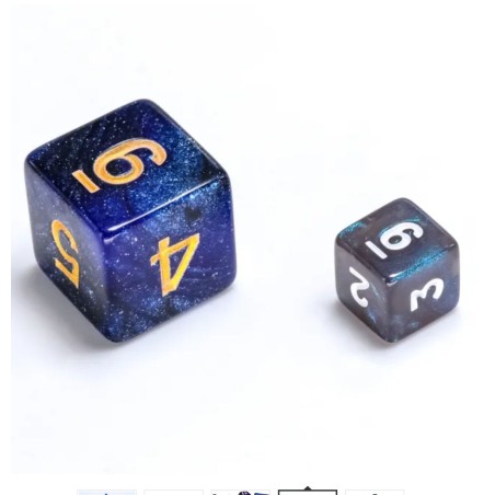 Zestaw Kości - MINI- Jaskinie Atlantydy - Black Monk: Gry Fabularne (RPG)!