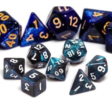 Zestaw Kości - MINI- Jaskinie Atlantydy - Black Monk: Gry Fabularne (RPG)!