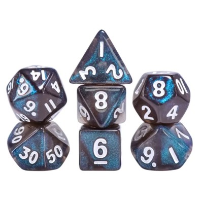 Zestaw Kości - MINI- Jaskinie Atlantydy - Black Monk: Gry Fabularne (RPG)!