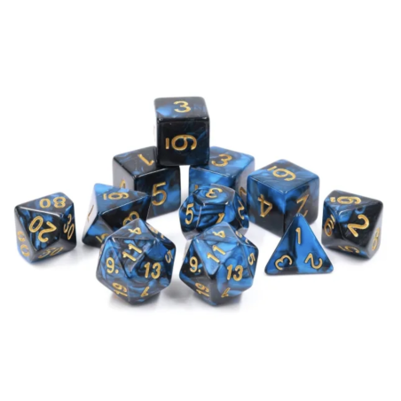 Zestaw Kości - Dungeons & Dragons - Zwój Planowanego Odwrotu - Black Monk: Gry Fabularne (RPG)!